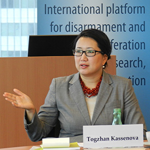 Dr. Togzhan Kassenova, an associate in the Nuclear Policy Program at the Carnegie Endowment for International Peace