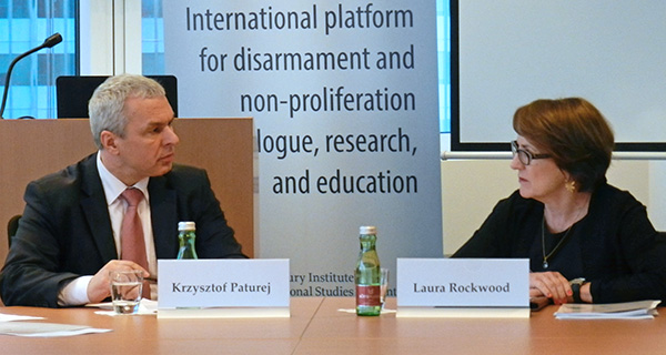 Ambassador Krzysztof Paturej and Laura Rockwood