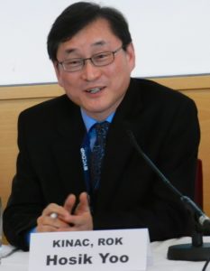 Hosik Yoo, Korea Institute of Nuclear Nonproliferation and Control (KINAC)