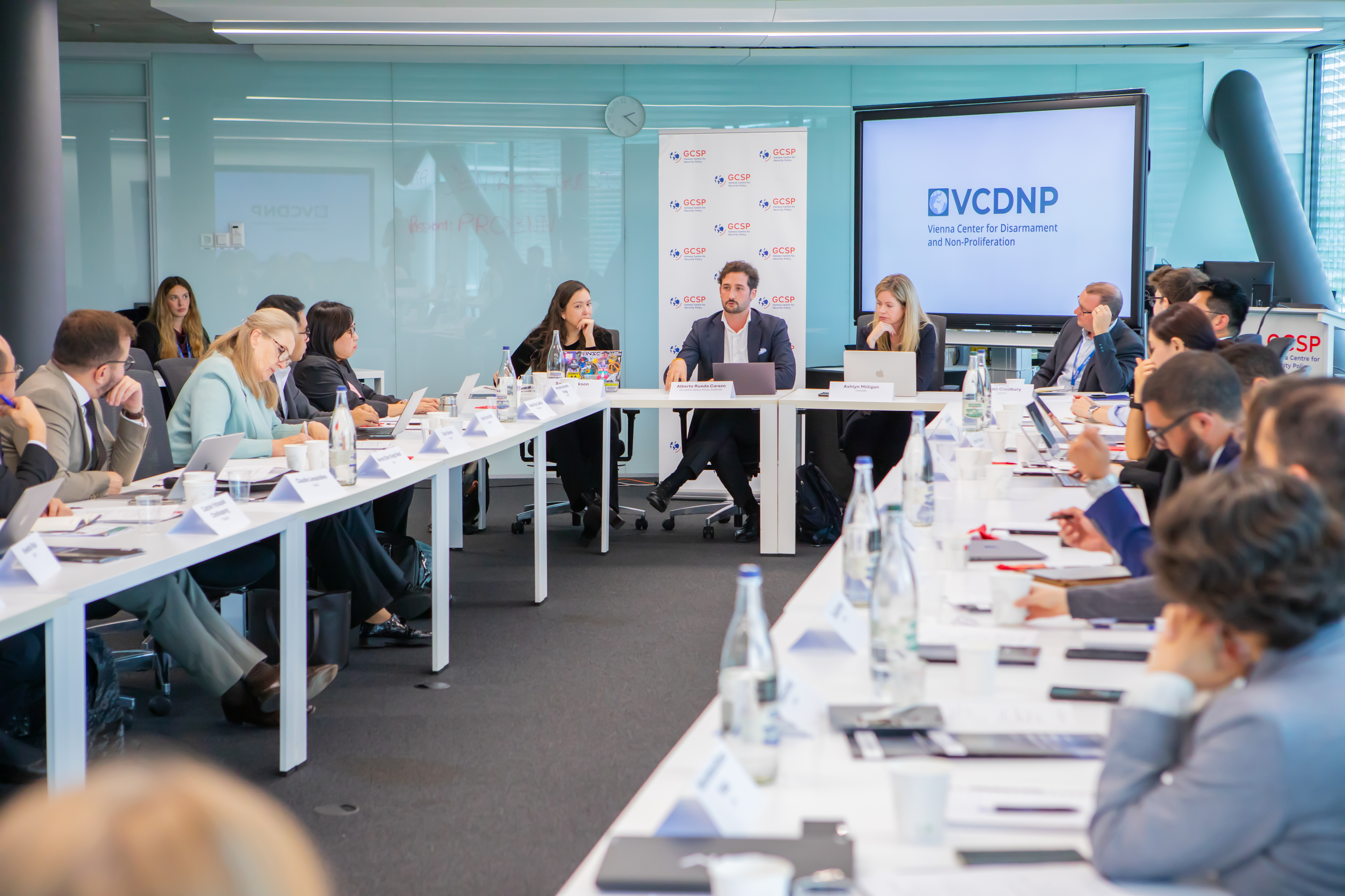 Participants of the Young Women Mentorship Programme meet in Rome