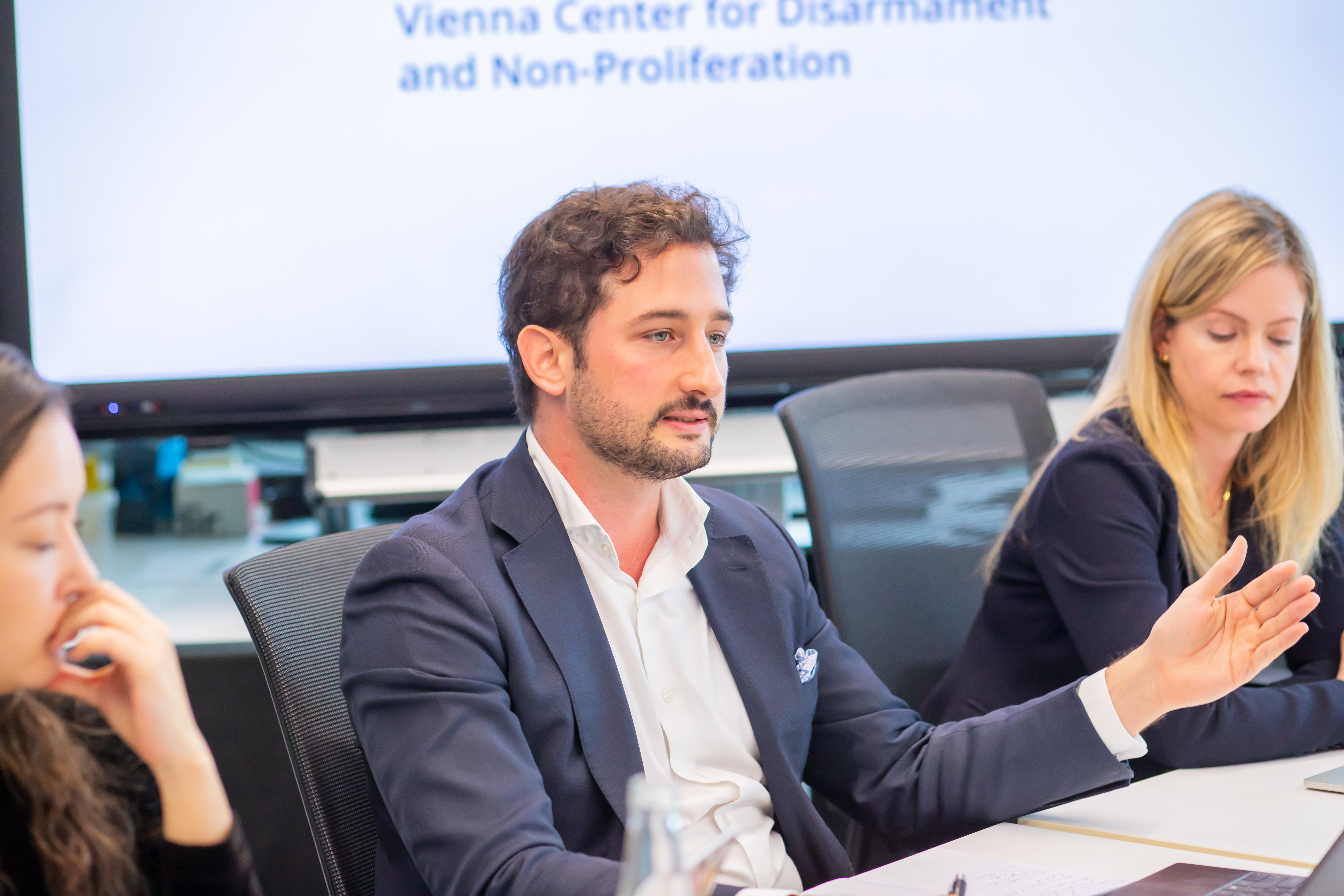 VCDNP Executive Director Elena Sokova at the 5th anniversary of the International Gender Champions Hub in Vienna